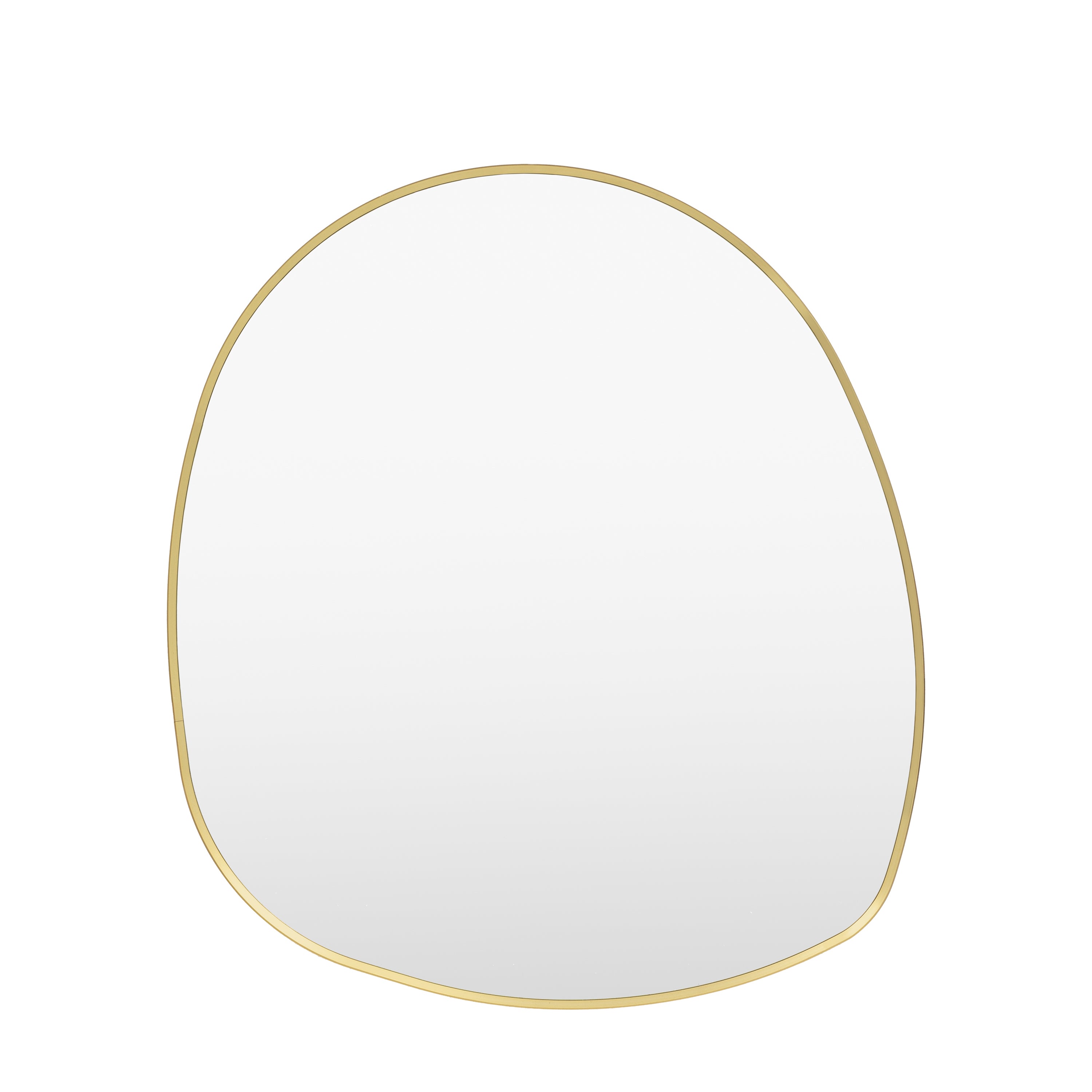 Claude Gold Pebble Wall Mirror